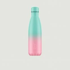 Chilly's Reusable 500 Ml Gradient Pastel Pink Bottle