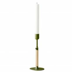 Menu Duca Candle Holder Olive Green