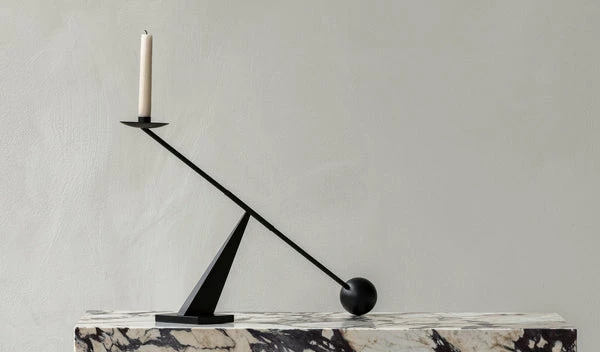 Menu Black Interconnect Candle Holder 6 Menu Black Interconnect Candle Holder