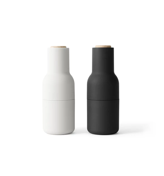 Menu Bottle Grinder Set, Ash Carbon 3 Menu Bottle Grinder Set, Ash Carbon