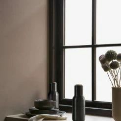 Menu Bottle Grinder Set Peper En Zoutmolen Walnoot Bronzed Brass 7 Menu Bottle Grinder Set Peper En Zoutmolen Walnoot Bronzed Brass