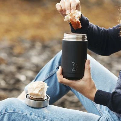 Chilly's Food Pot 500 Ml Black 4 Chilly's Food Pot 500 Ml Black