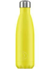 Chilly's Bottle Neon Yellow 500ml