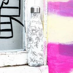 Chilly's Bottles Bouteille Reutilisable Line Art Flowers 500 ML