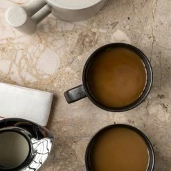 Menu 250ml 2pcs Dark Glazed New Norm Cup With Handle