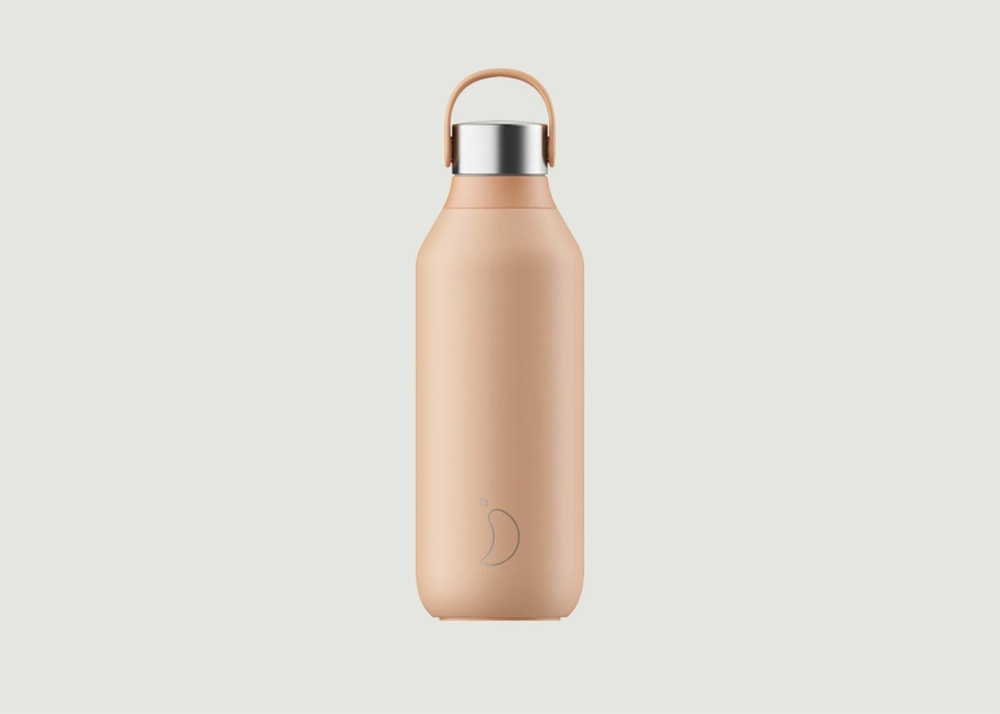 Chilly's Reusable 500ml Monochrome Series 2 Bottle Peach Orange 3 Chilly's Reusable 500ml Monochrome Series 2 Bottle Peach Orange