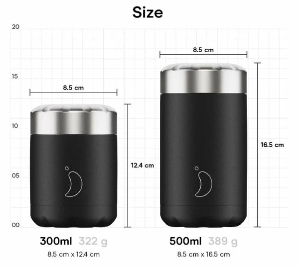Chilly's Food Pot Stainless Steel 500ml 6 Chilly's Food Pot Stainless Steel 500ml