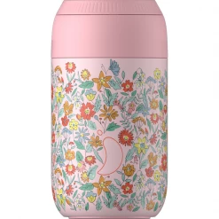 Chilly's Copy Of Series 2 Liberty Summer Sprigs 340ml Coffee Cup - Blush Pink