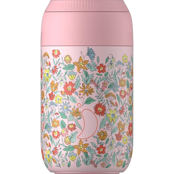 Chilly's Copy Of Series 2 Liberty Summer Sprigs 340ml Coffee Cup - Blush Pink 3 Chilly's Copy Of Series 2 Liberty Summer Sprigs 340ml Coffee Cup - Blush Pink