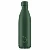 Chilly's Chilly's Bottle Matte 750ml - All Green 2 Chilly's Chilly's Bottle Matte 750ml - All Green