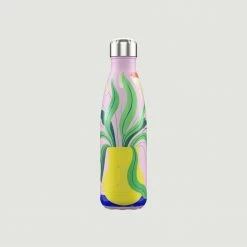 Chilly's Reusable Bottle 500ml Agathe Singer Wiggling Flowers