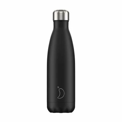 Chilly's Monochrome Black 500ml Bottle 2 Chilly's Monochrome Black 500ml Bottle
