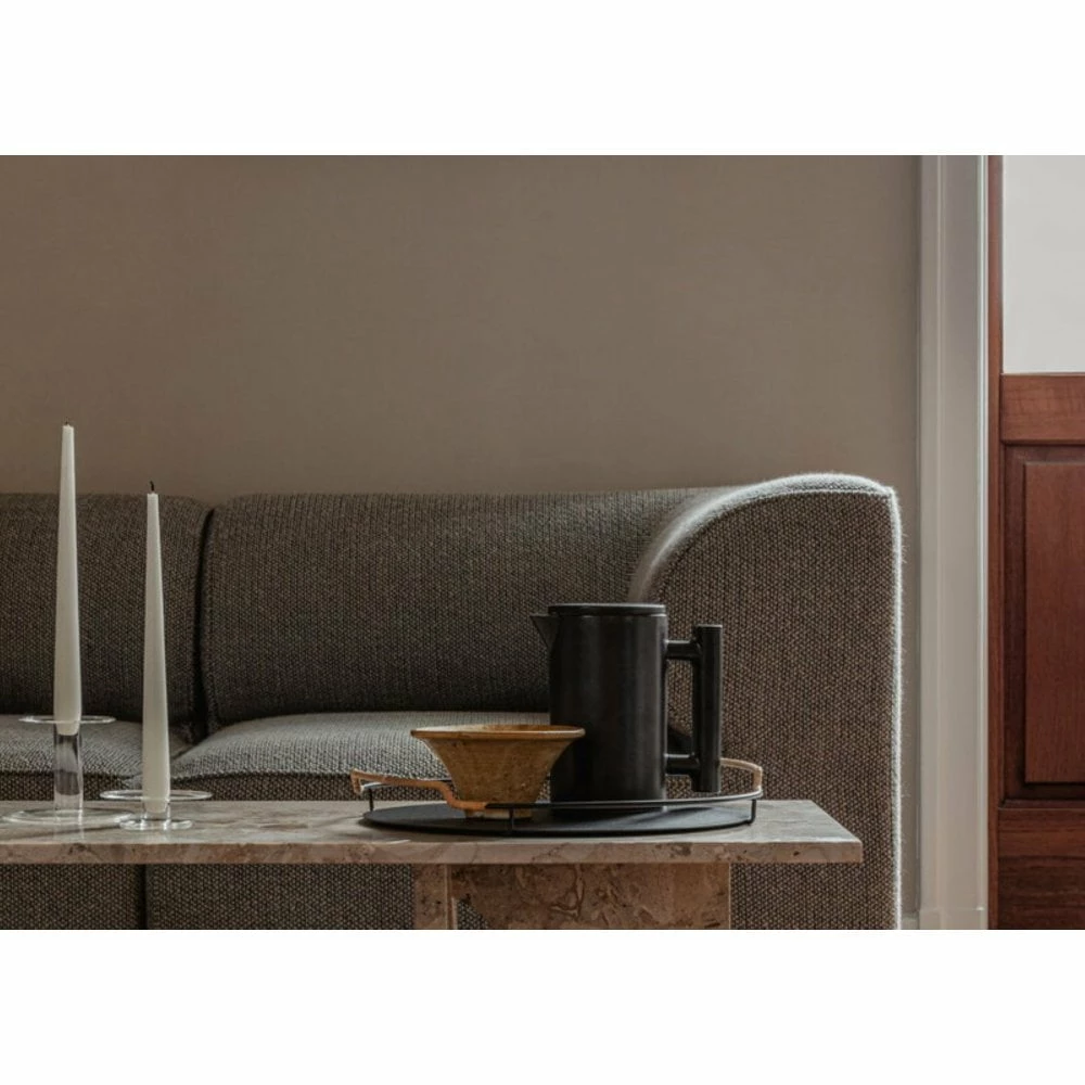 Menu Black Steel Balcony Serving Tray 36.5cm 5 Menu Black Steel Balcony Serving Tray 36.5cm