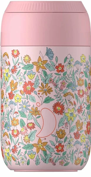 Chilly's Series 2 Liberty 340ml Cup - Summer Springs Blush Pink 3 Chilly's Series 2 Liberty 340ml Cup - Summer Springs Blush Pink