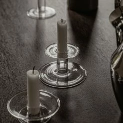 Menu Small Abacus Glass Candle Holder