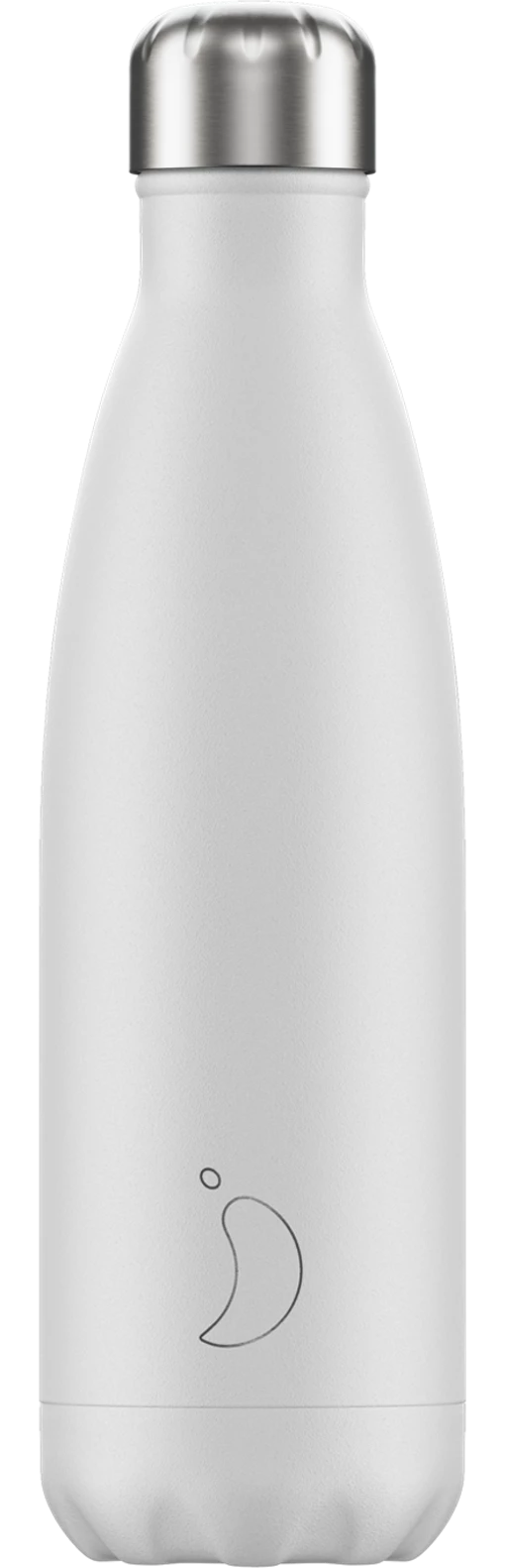 Chilly's 500ml Monochrome - White Bottle 3 Chilly's 500ml Monochrome - White Bottle