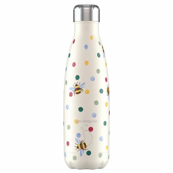 Chilly's 500ml Bottle - Emma Bridgewater Polka Dot And Bees 3 Chilly's 500ml Bottle - Emma Bridgewater Polka Dot And Bees