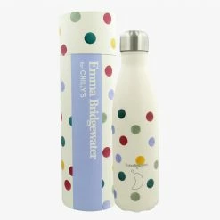 Chilly's Chillys Emma Bridgewater Water Bottle 500ml Buttercup Polka Hearts Black Toast Dogs Cats 11 Chilly's Chillys Emma Bridgewater Water Bottle 500ml Buttercup Polka Hearts Black Toast Dogs Cats