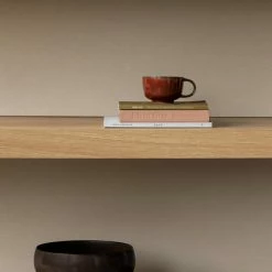 Menu 250ml 2pcs Red Glazed New Norm Cup With Handle