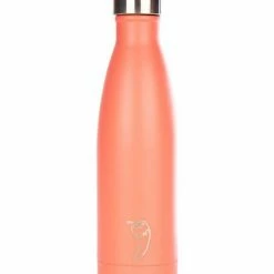 Chilly's 500ml Pastel Powder Coat Coral Vacuum Flask