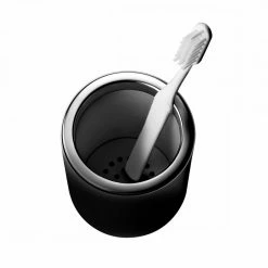 Menu Black Toothbrush Holder