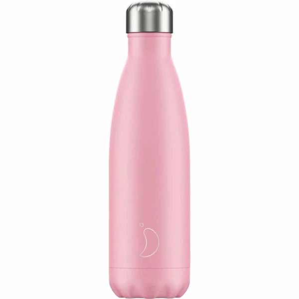 Chilly's 500ml Chilly's Bottle Pastel Pink 3 Chilly's 500ml Chilly's Bottle Pastel Pink