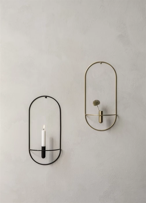 Menu POV Oval Candleholder/Vase Brass 6 Menu POV Oval Candleholder/Vase Brass