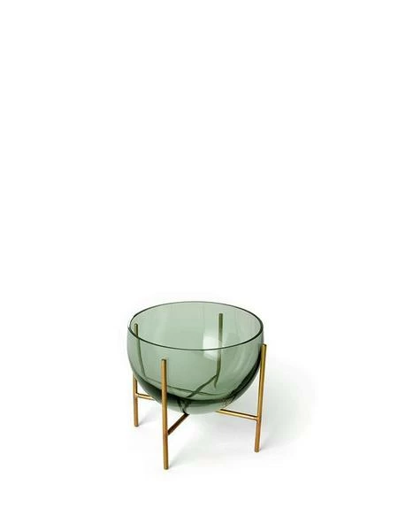 Menu | Small Échasse Bowl | Smoked Green + Brass 4 Menu | Small Échasse Bowl | Smoked Green + Brass