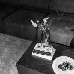 Menu Small Clear Bronzed Brass Echasse Vase 11 Menu Small Clear Bronzed Brass Echasse Vase