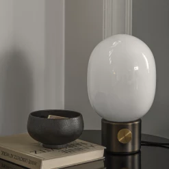 Menu JWDA Table Lamp, Bronzed Brass