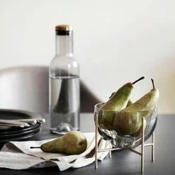 Menu | Small Échasse Bowl | Smoked Green + Brass 8 Menu | Small Échasse Bowl | Smoked Green + Brass