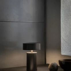 Menu Column Table Lamp Bronze