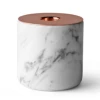 Menu Large Chunk of Marble Copper Candle Holder 1 Menu Large Chunk of Marble Copper Candle Holder
