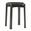 Menu Lacquered Dark Oak Passage Stool 2 Menu Lacquered Dark Oak Passage Stool