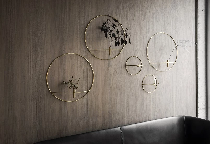 Menu POV Circle Candle Holder Brass Small 5 Menu POV Circle Candle Holder Brass Small