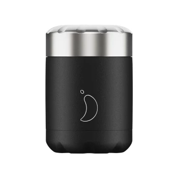Chilly's 300ml Monochrome Black Food Pot 3 Chilly's 300ml Monochrome Black Food Pot