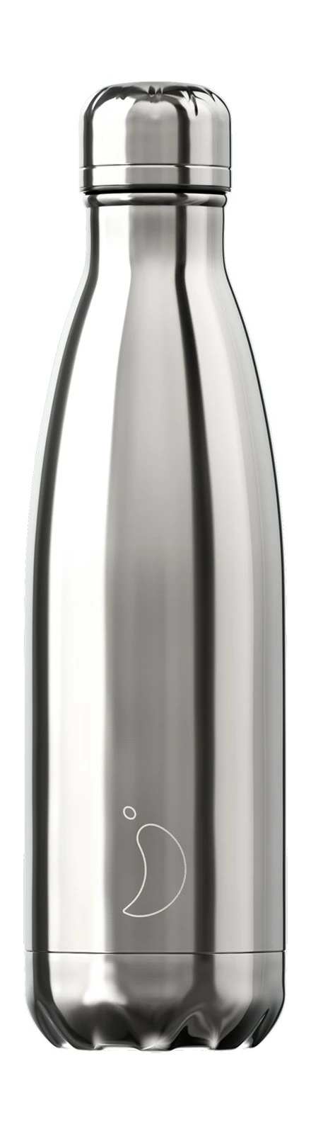 Chilly's Chillys Bottles Bouteille Reutilisable Gris Chrome 500 M L 3 Chilly's Chillys Bottles Bouteille Reutilisable Gris Chrome 500 M L