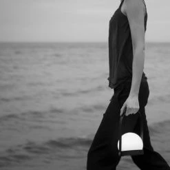 Menu Rechargeable Black Carrie LED Lamp