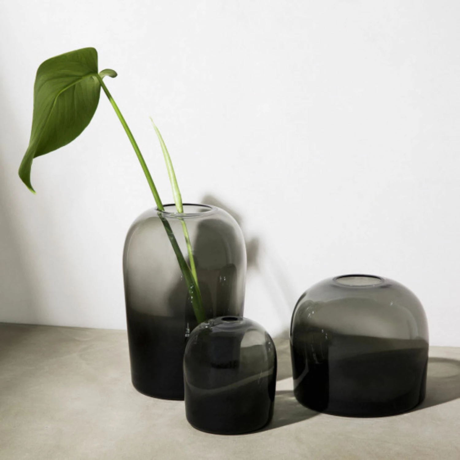 Menu Medium Smoke Grey Troll Vase 4 Menu Medium Smoke Grey Troll Vase