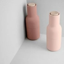 Menu Set Of 2 Nudes Bottle Grinders With Walnut Top 7 Menu Set Of 2 Nudes Bottle Grinders With Walnut Top