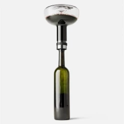 Menu Wine Breather Carafe, Clear/Steel