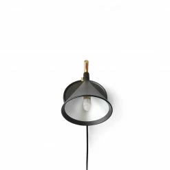 Menu Black Cast Sconce Wall Lamp