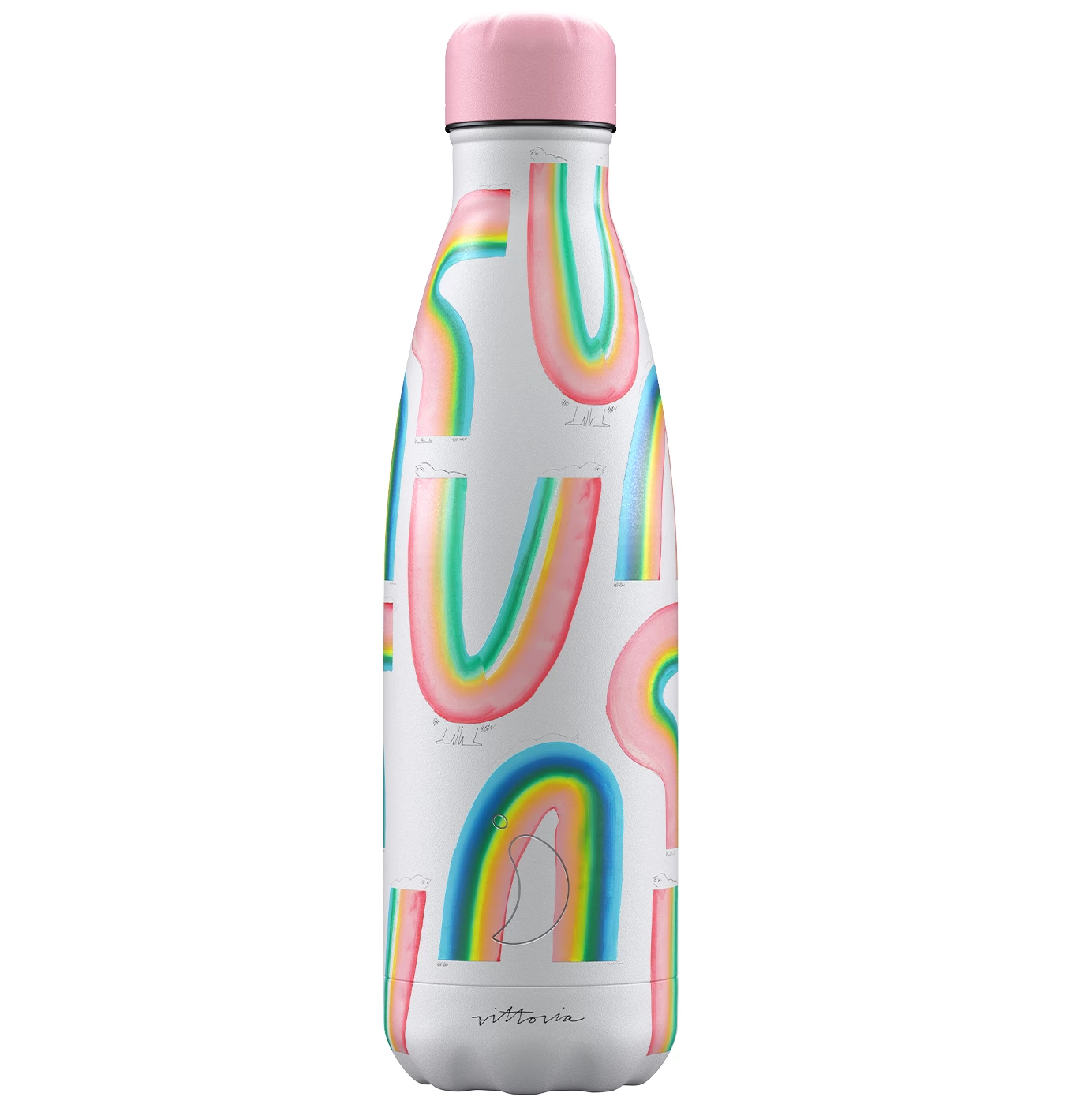 Chilly's Artist Series Agatha Singer Rainbows Galore Bottle 500ml 3 Chilly's Artist Series Agatha Singer Rainbows Galore Bottle 500ml