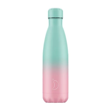 Chilly's 500ml Gradient Pastel Bottle 3 Chilly's 500ml Gradient Pastel Bottle