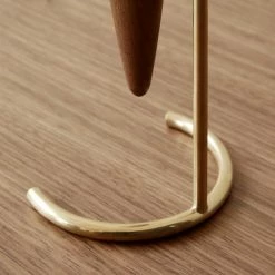 Menu Umanoff Candle Holder Brass & Walnut 9 Menu Umanoff Candle Holder Brass & Walnut