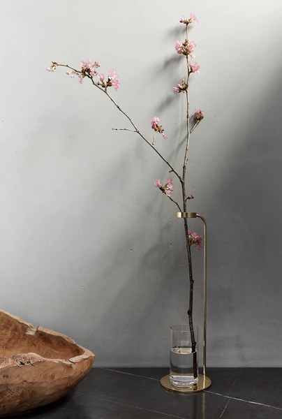 Menu Stem Vase Polished Brass 6 Menu Stem Vase Polished Brass