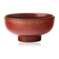 Menu New Norm Footed Bowl 12cm Red Glazed