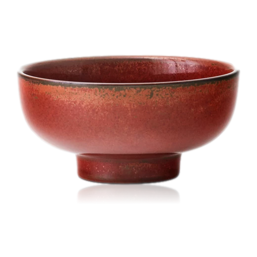 Menu New Norm Footed Bowl 12cm Red Glazed 3 Menu New Norm Footed Bowl 12cm Red Glazed