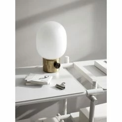 Menu JWDA Mirror Polished Brass Metallic Lamp with UK Plug 7 Menu JWDA Mirror Polished Brass Metallic Lamp with UK Plug