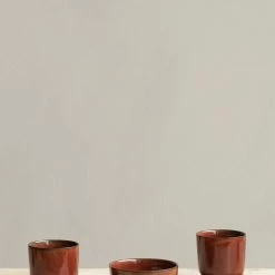 Menu New Norm Footed Bowl 12cm Red Glazed 8 Menu New Norm Footed Bowl 12cm Red Glazed